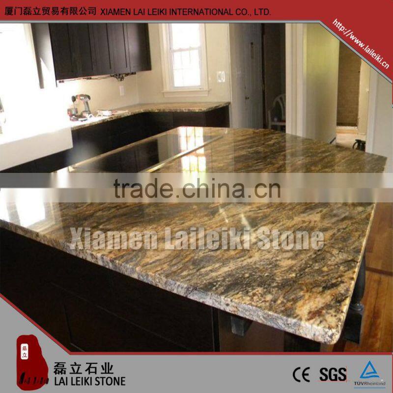 Yellow Giallo Fiorito Granite Countertop
