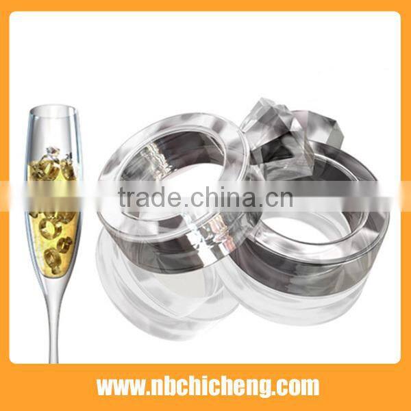 Ring Ice Cube Tray 6-tray Eco-friendly Silicone Ice Mould