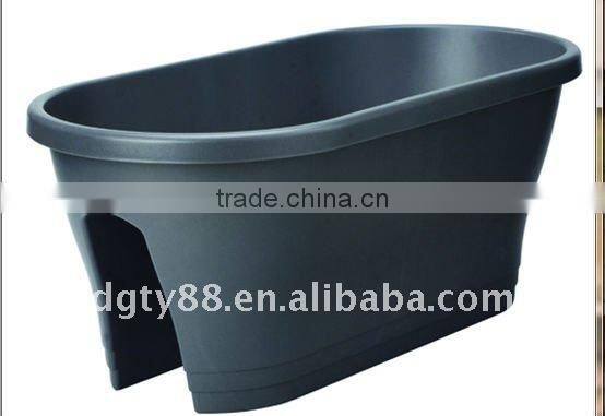 vacuum forming fence small plastic flower pots customized flowerpot on the wall