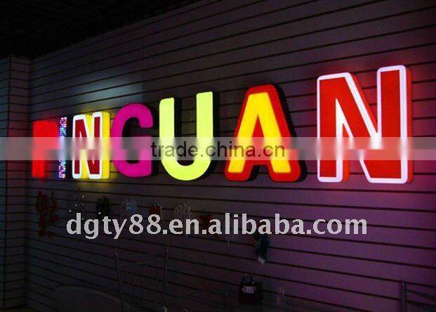 ABS vacuum forming suction plastic product display cover with special design