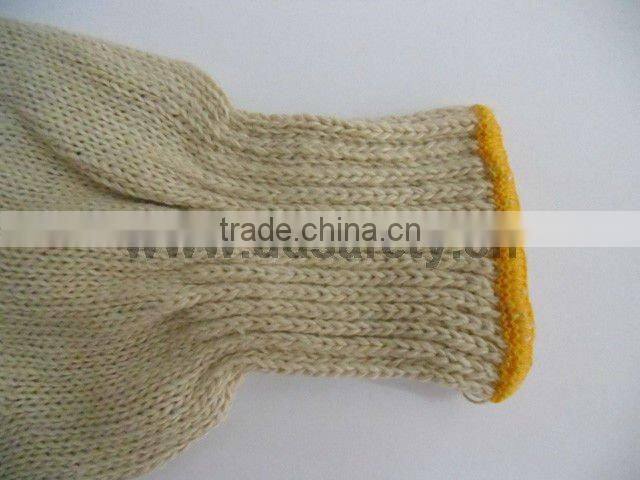 DDSAFETY 2017 Wholesale High Quality Cotton String Knit Wrist Safety Gloves