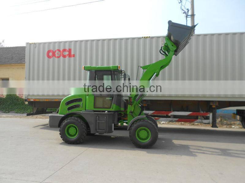 HZM1.6ton agricultural wheel loader machine zl16 with CE