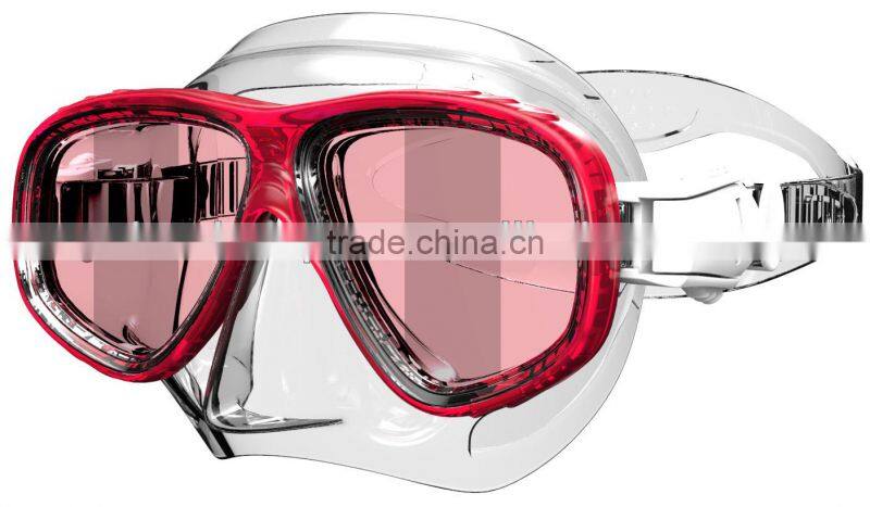 Mirror CE full face diving equipment, diving masks with anti fog(MM-403)