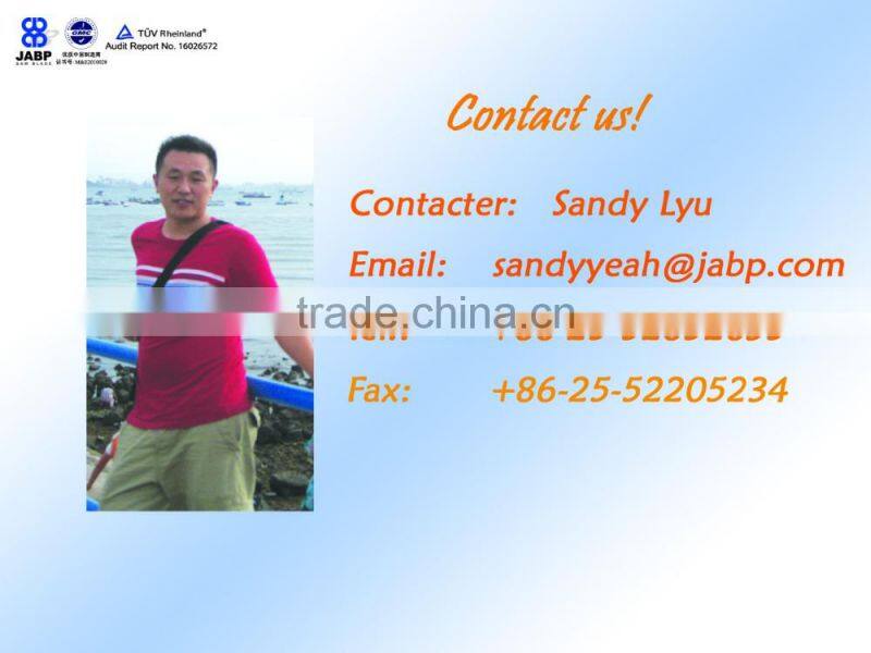 Swing metal type brush cutter blade