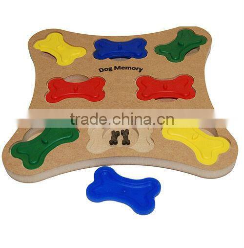 Dog Memory wood. Level 1-2 Puzzle training Dog Toy