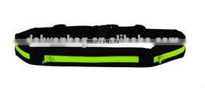 2015 Neoprene material Popular Sports Running Belt with three pockets