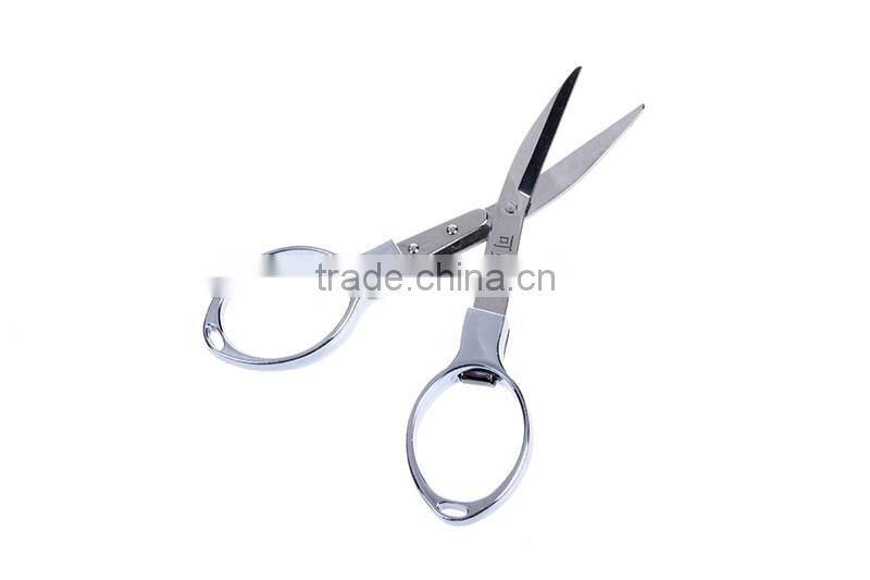 Household stainless steel scissors folding travel scissors
