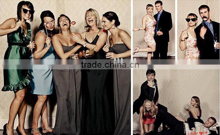 Party Photo Prop 31pcs Mustache on a Stick Set Photo Prop