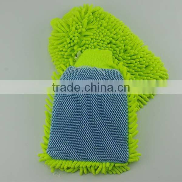 2013 hot sell microfiber wash mitt car/Mitt Microfiber Car Wash Washing Cleaning Glove