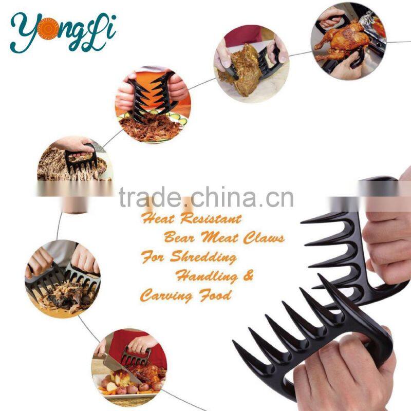 Barbecue Tools Set - Non-Stick Grill Mats - BBQ Brush - Tongs - Meat Claws - Silicone Heat Resistant Grilling Gloves
