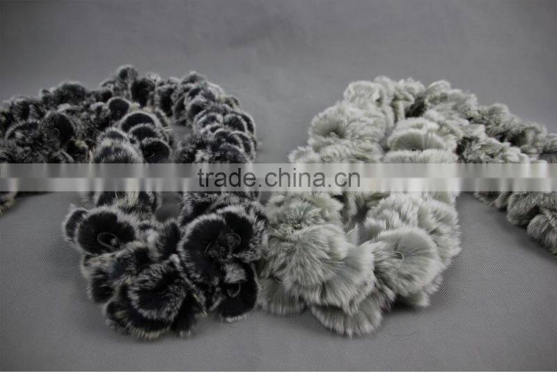 High Quality Knitted Rex-Rabbit Scarf