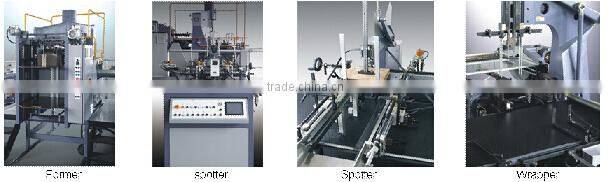 KB6040 new model automatic rigid box making machine for gift box and mobile phone case