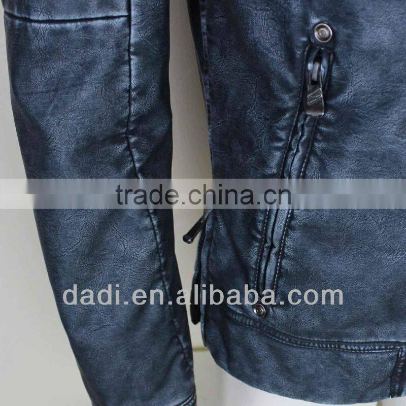 2017 Fashion Leather Field Jacket