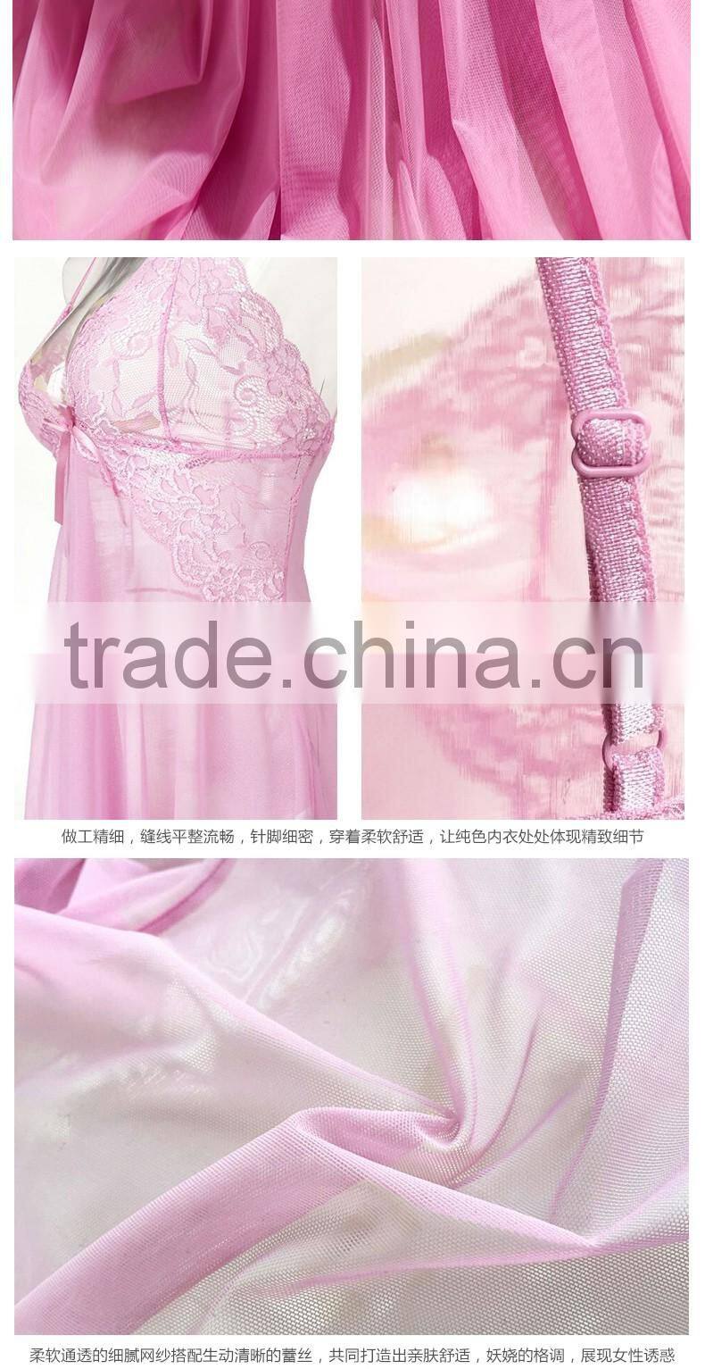 comfortable Lingerie sleepwear women pajama girl sexy
