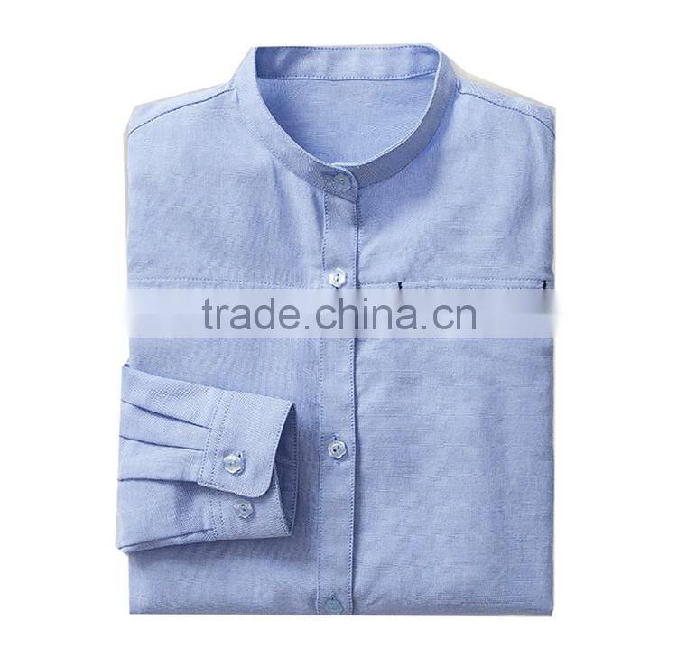 Wholesale OEM Girls Long Sleeve School Shirt Latest Design