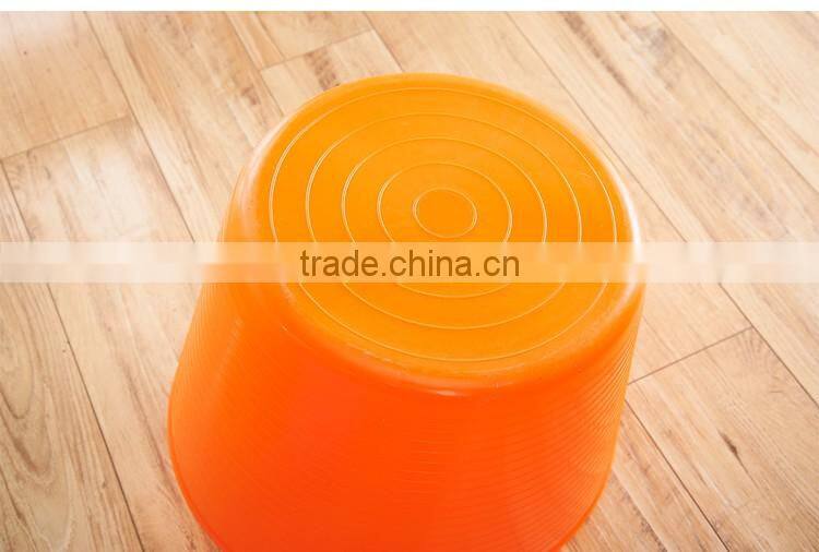 Plastic Laundry Basket with handle dirty clothes storage basket