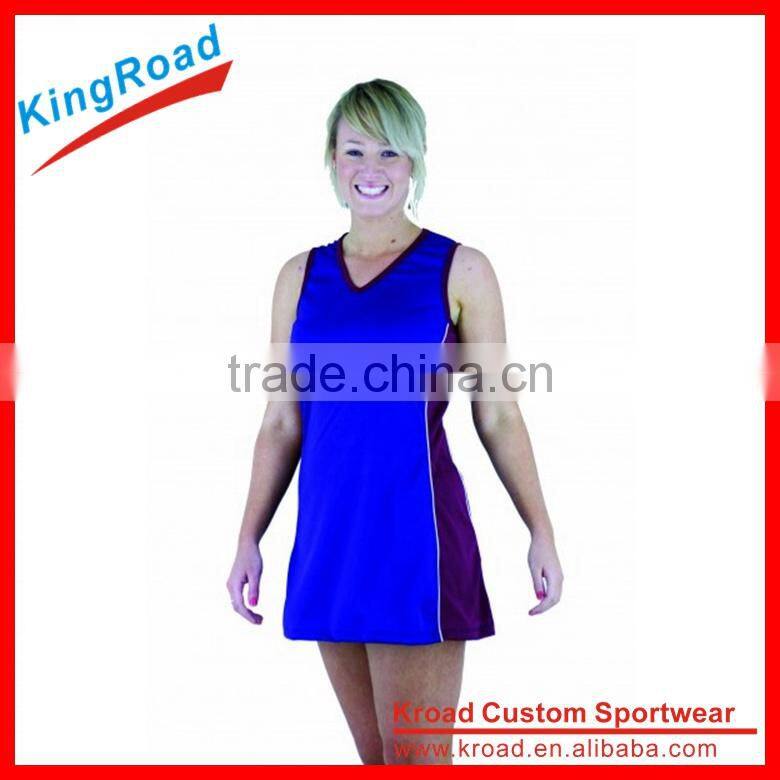 Cheap price netball dress uniform