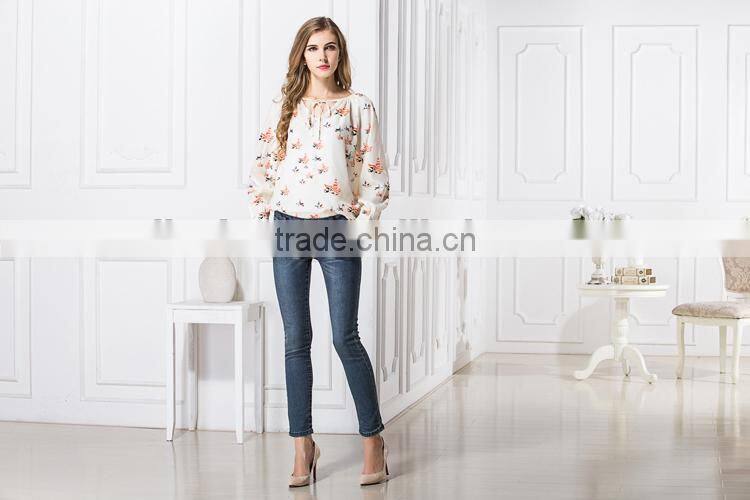 Latest Hot sell long sleeve lace shirt,chiffon shirt,long sleeve shirt