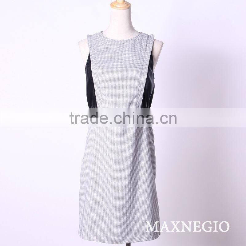 Maxnegio guangzhou wholesale clothing designs formal office ladies dress