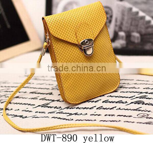 New Popular PU mobile bag for cell phone money credit card