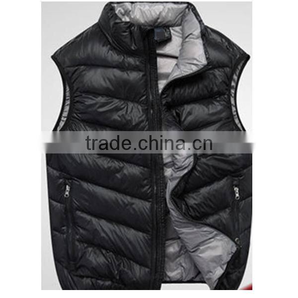 2015 New Arrival Customized Outdoor Men Down Winter Vest,Down Apparel