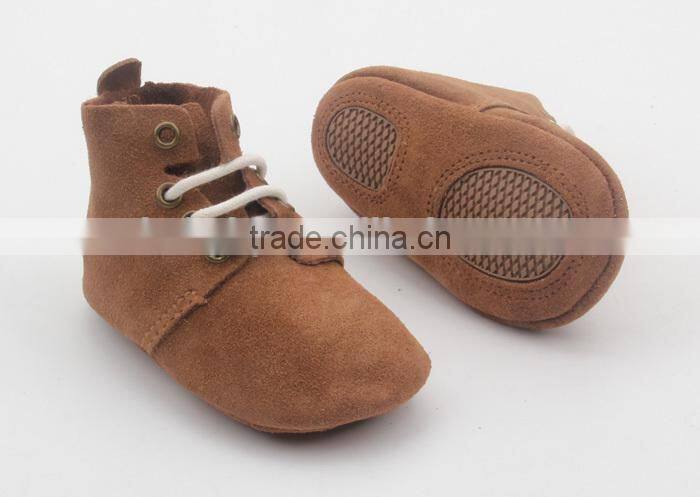 Genuine leather lovely cute fashion skidproof baby boots