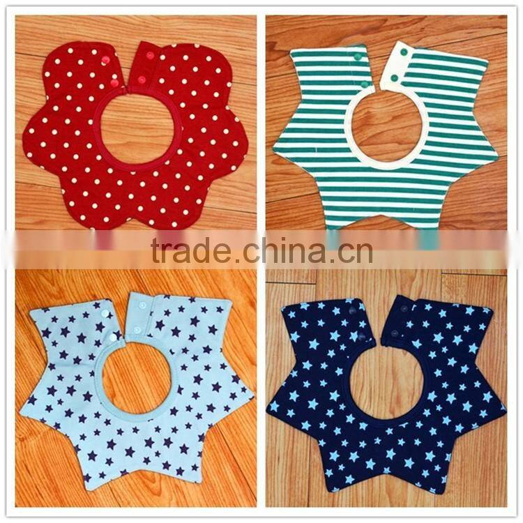 Star series rotatable baby boys & girls bib