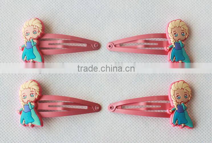 frozen cartoon characters decorative kids hairgrips