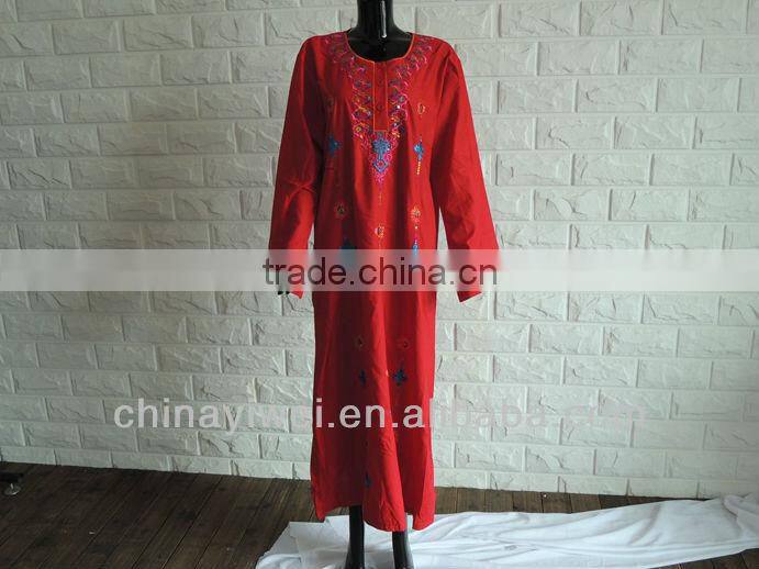 Beads arabic women dress