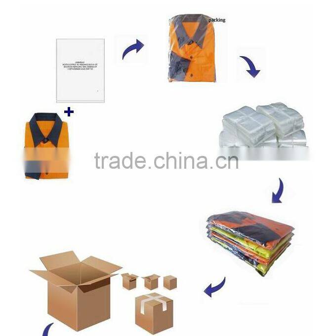 long sleeve short sleeve work wear shirt for Australia market with 3M tape