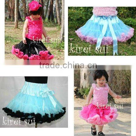 Teen Adult HOT LIGHT PINK Ruffles Pettiskirt Party Tutu W56D
