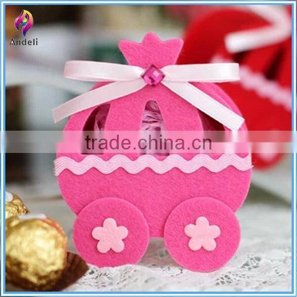 wholesale polyester felt cheap guest wedding gift