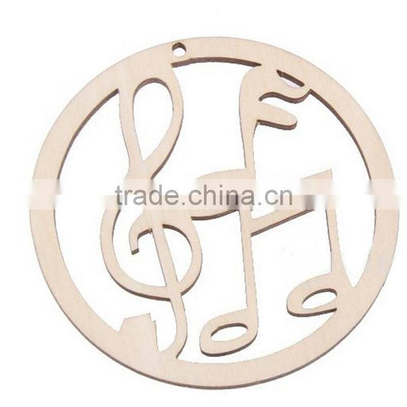 Christmas Ornament Laser Cut Snowflake Wood Hollow Crafts