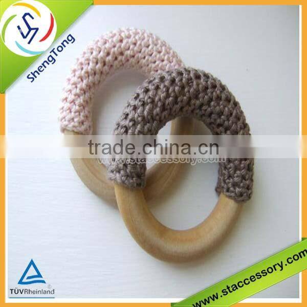 unfinished wooden teething rings