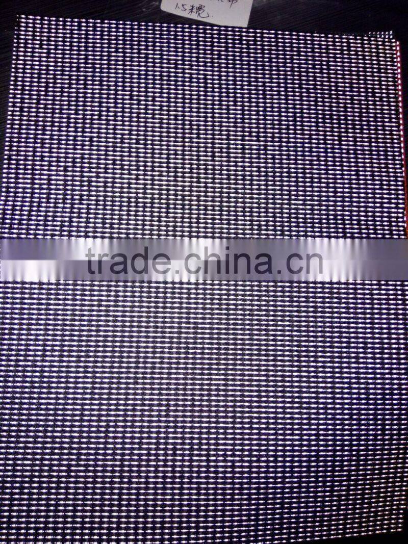 Safety high light black 3M reflective tent fabric