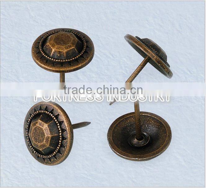 Bronze decoration button/nail for sofa