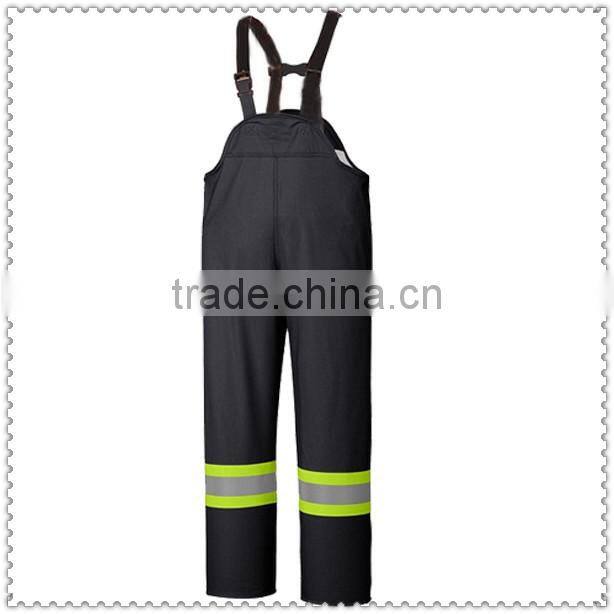 Flame Resistant Stretch Hi-Vis Rain Bib Overall