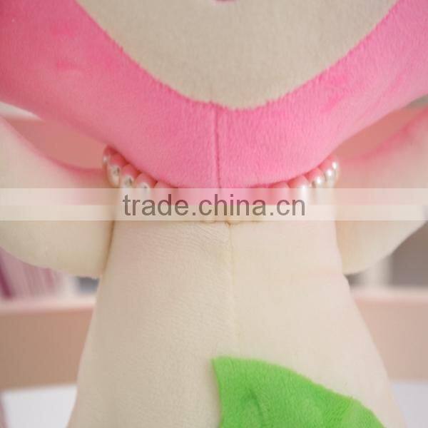 Funny fruit carton shaped stuffed apple neck pillow