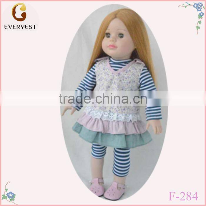 lovely baby doll vinyl 18 inch American girl real dolls for kids