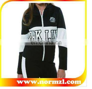 latest fashion ladies tracksuit gym clothing