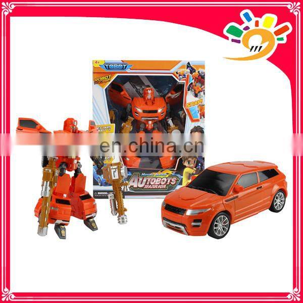 cheap car transform robot model toy plastic toy for kids