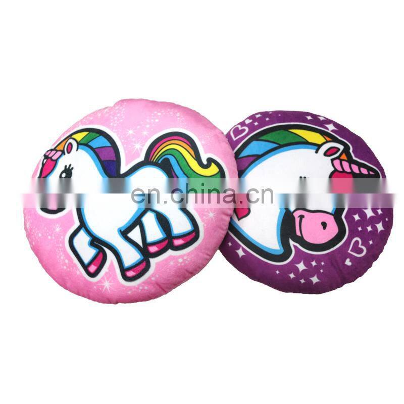 Hot Selling Super Soft Fluffy Round Shape Plush Pillows Winter Warm Smile Face Emoji Cushion