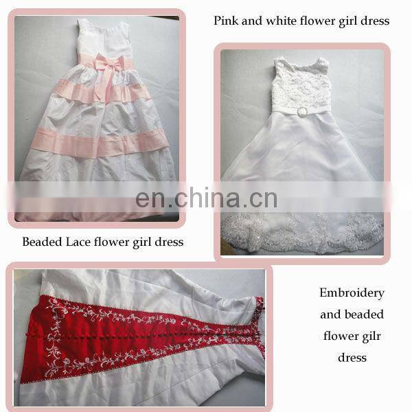 Paris Pink Flower Girls Tutu Dress