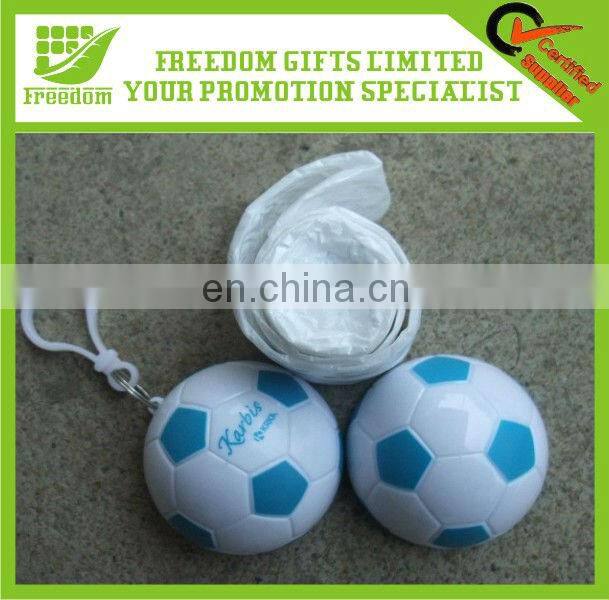 Promotional Ball Shaped Disposable Poncho