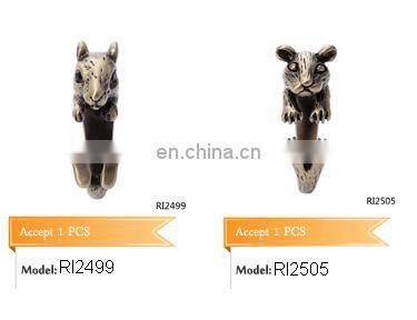 Wholesale Cheap New Silver Skull Ring for small finger