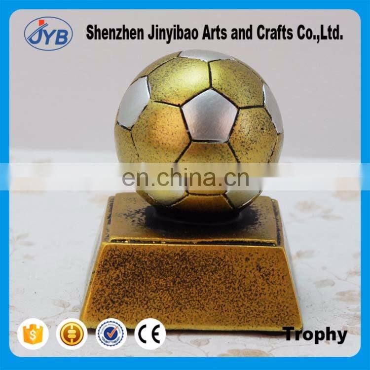 Golden football model Creative trophy ornaments Wholesale of Arts and crafts