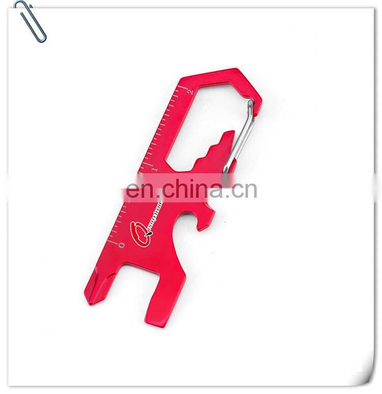 8 in 1 stainless steel pocket multi function tool with screwdriver,bottle opener,ruller,wrench,