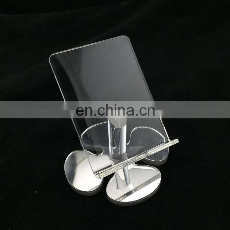 China made acrylic plastic mirror mobile vehicle traveling data recorder display shelf