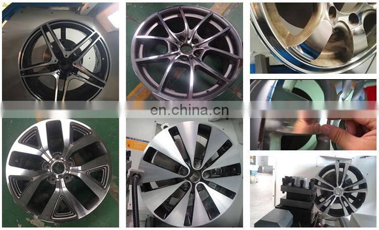 CE SGS ISO High Quality Wheel Cutting CNC machine Lathe Cutting Mag AWR28H