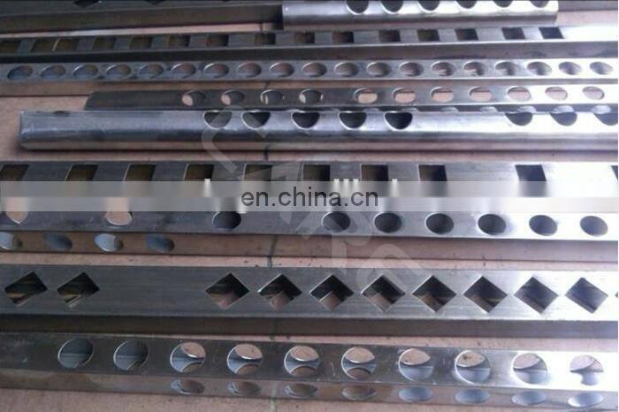 PH-125CNC Automatic hydraulic square pipe hole punching machine with servo feeding